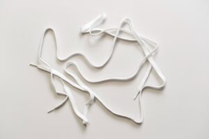 Lacets blancs